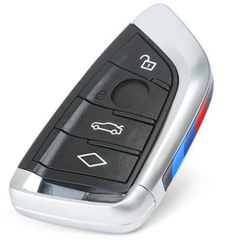 KEYECU умный пульт дистанционного управления автомобильный ключ оболочки чехол с 4 кнопками-FOB для BMW G20 G30 G32 G11 G15 G29