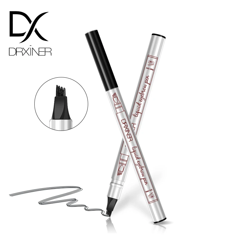 Карандаш для бровей микроблейдинг Татуировка ручка тонкий эскиз жидкая подводка