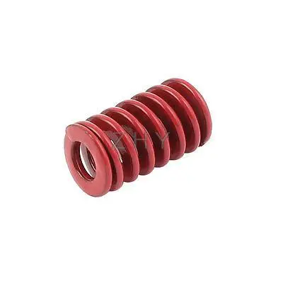 

Red Medium Load Press Flat Coil Compression Die Spring 12mm x 6mm x 20mm