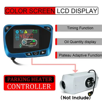 

12V LCD Display Monitor Switch W/ Remote Control For Car Diesels Air Heater Kit