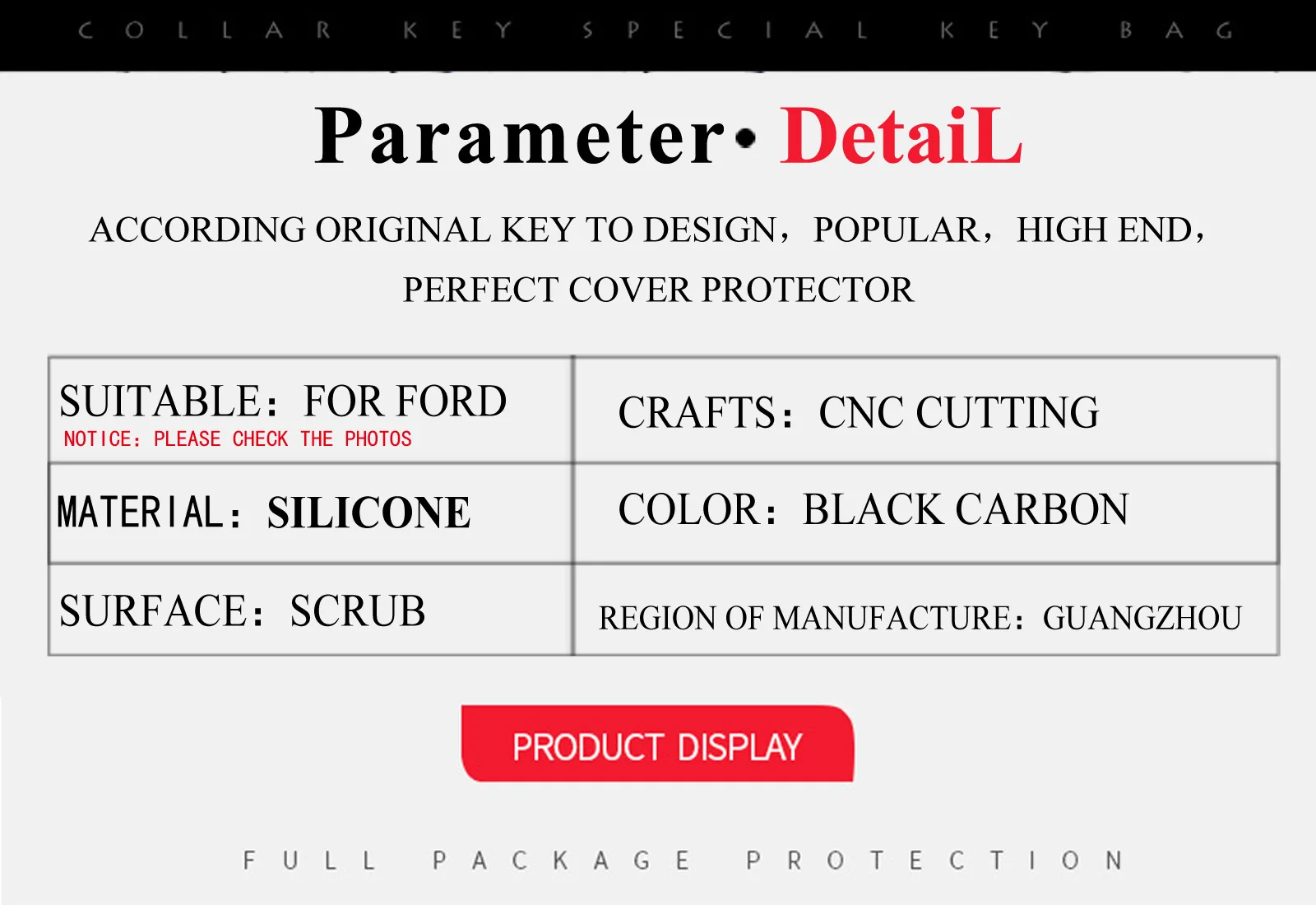 Keyforkess portachiavi con telecomando in Silicone stile fibra di carbonio per Ford Escort Titanium Mondeo Everest Explorer Kuga Ka Mustang 6 Keyforkess portachiavi con telecomando in Silicone stile fibra di carbonio per Ford Escort Titanium Mondeo Everest Explorer Kuga Ka Mustang - Hc3734429f9f645bdb2c60376cafedb5eZ