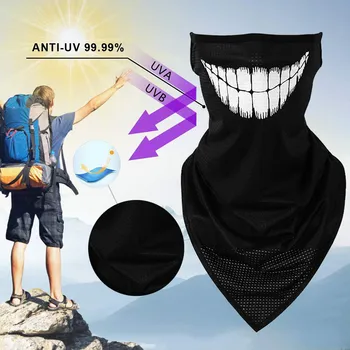 

Unisex Outdoor Windproof Dustproof Motorcycle Skiing Cycling Sdjustable Full Face Mask Anti-UV Outdoor protective FaceMask