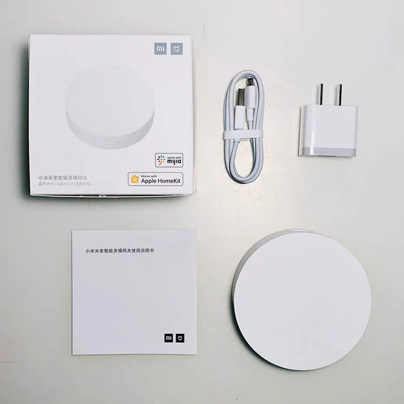 Многомодовый шлюз Xiaomi Mijia ZigBee 3 0 Wi Fi Bluetooth сетчатый хаб голосовое дистанционное
