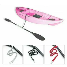 New Kayak Canoe PVC Boat Pump Fishing Boat Boat Accessories Paddle Rod Leash Safety Rope Carabiner Rowing Boats Accessories