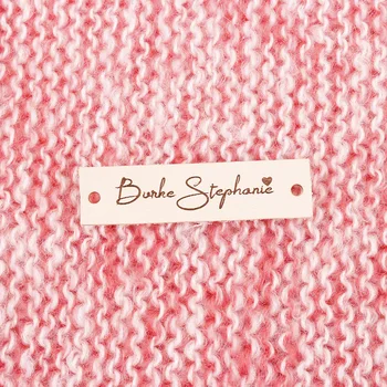 

Personalized Labels, Garment Tags, Leather Tags, personalized tags, knit labels, Custom Name, Handmade, Handsewn (PB1614)