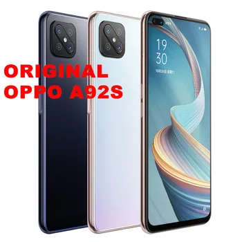 

DHL Fast Delivery New Oppo A92S 5G Smart Phone Mediatek 800 Android 10.0 6.57" IPS 120hz 8GB RAM 128GB ROM 6 Cameras Fingerprint