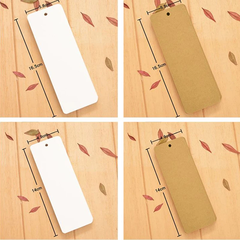 Paper Bookmark 24 Pcs/Pack Hand drawn Bookmark Paper BookMarks Book Notes Reading Item Creative Gift DIY for Kids Children Office Stationery