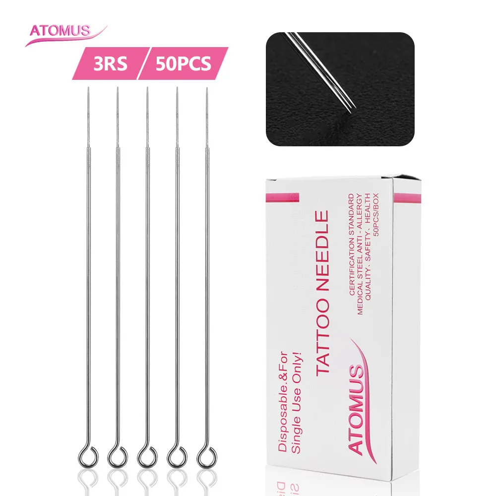 

Professional Tattoo Needles 3/5/7/9RS Round Shaders Medical Sterilize Tattoo Needles Stainless Steel Material Free Shipping