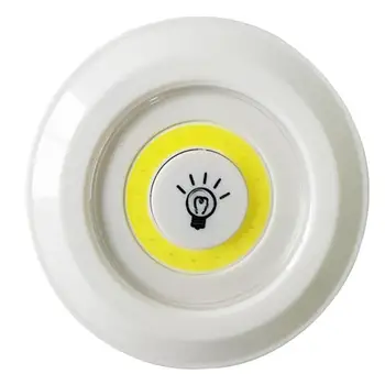 

COB LED Night Light Ceiling Bedroom Wardrobe Touch Wireless Remote Control Dimmable Wide Irradiation Battery Lighting