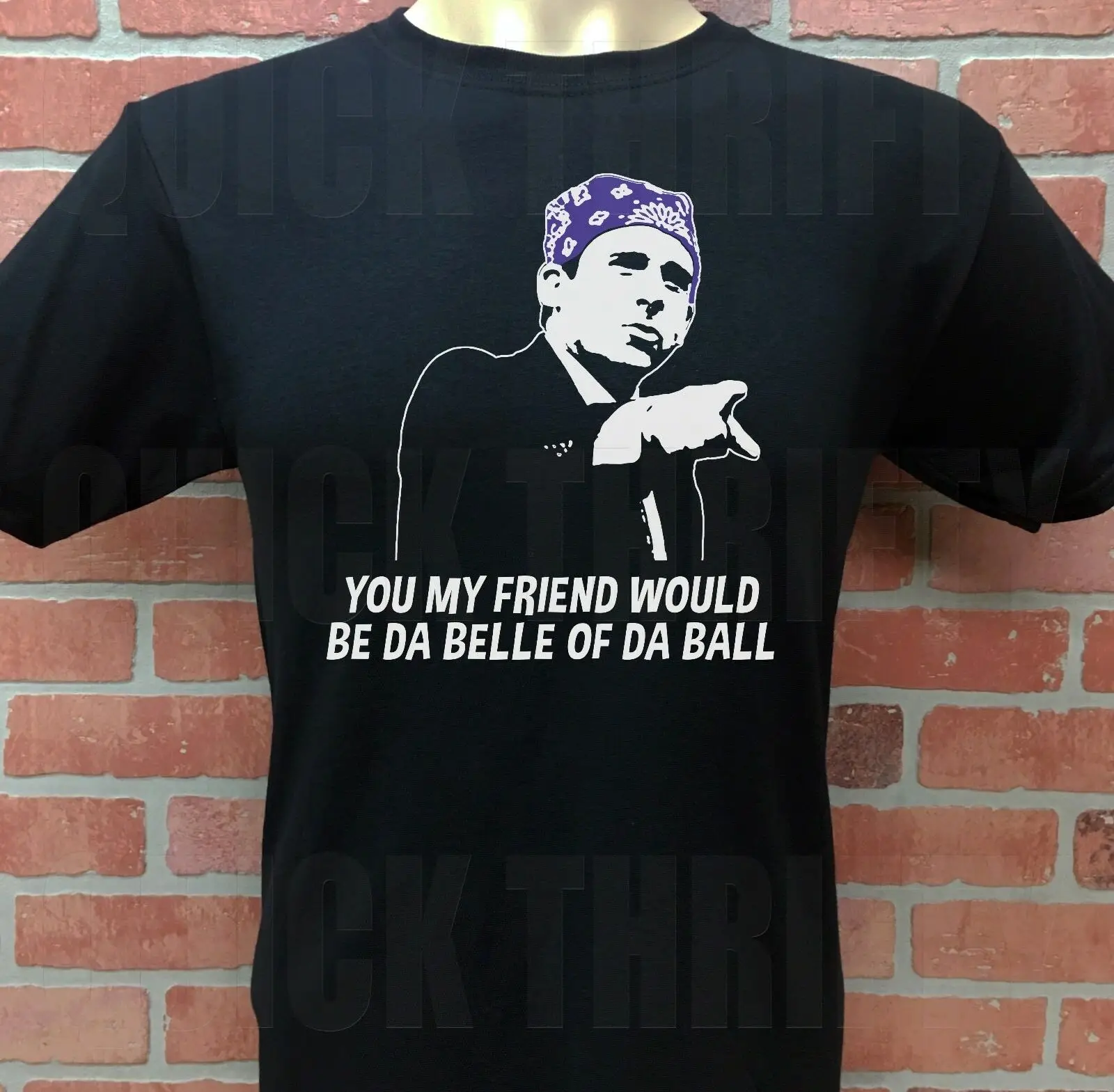 THE OFFICE TV SHOW MICHAEL SCODTT PRISON MIKE Men T-SHIRT Lil Peep Anime Tshirt Horror | Мужская одежда