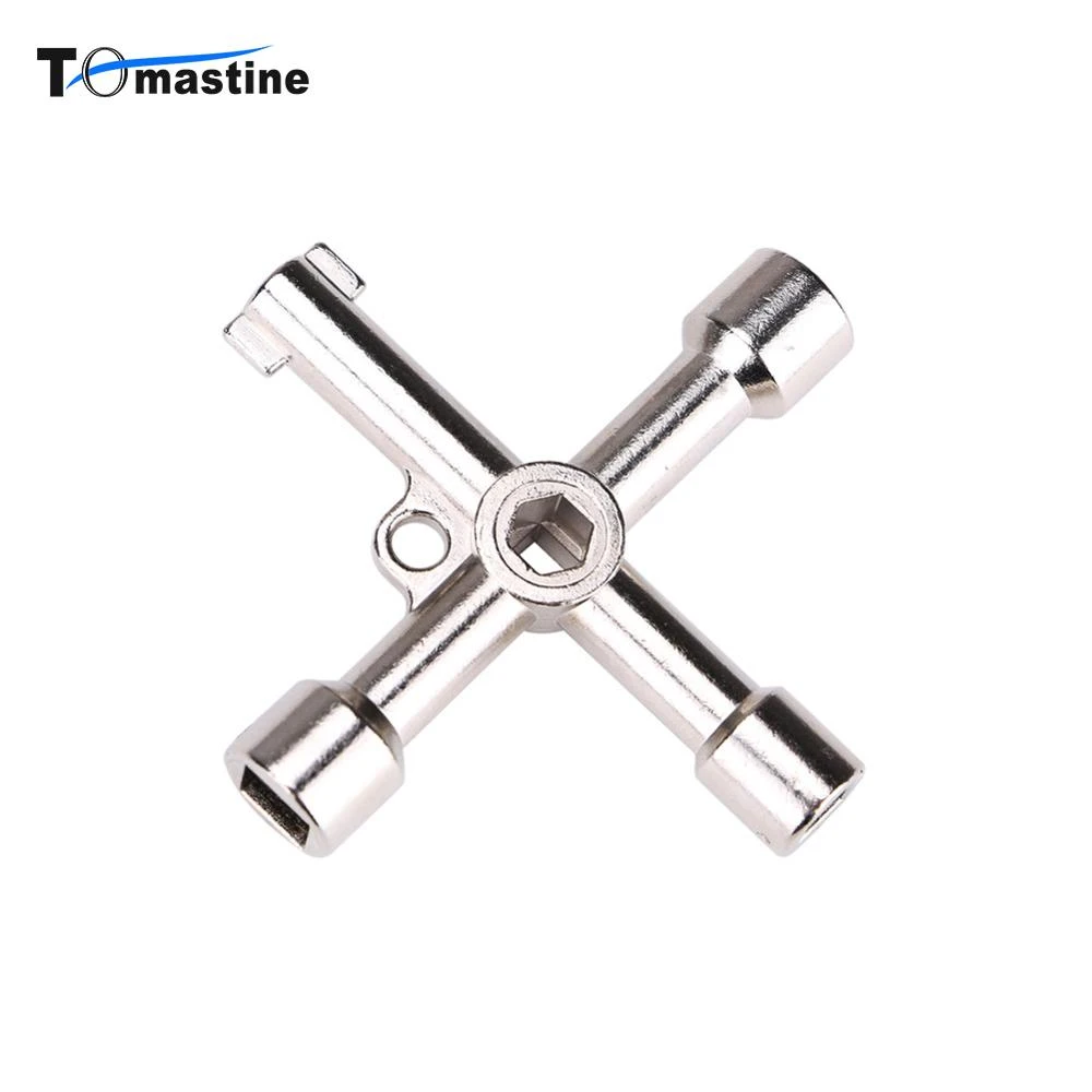 Key Wrench Multifunction 10 in 1 Cross Switch Key Wrench Universal Plumber Wrench for Train Electrical Elevator Cabinet Valve Key Wrench Multifunction 10 in 1 Cross Switch Key Wrench Universal Plumber Wrench for Train Electrical Elevator Cabinet Valve