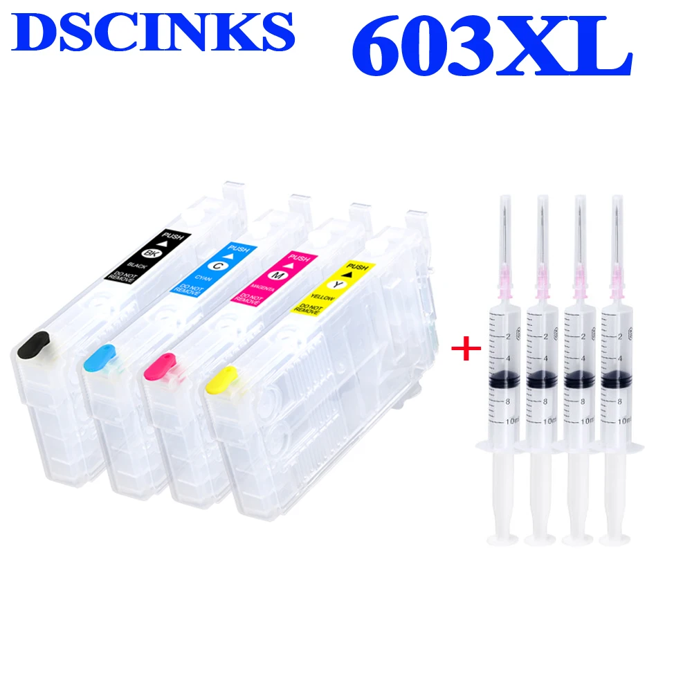 Cartucho de tinta recargable para Epson T03A1 603XL, Expression Home, XP  2100, XP 2105, XP 3100, XP 3105, XP 4100, WF 2810|Cartuchos de tinta| -  AliExpress