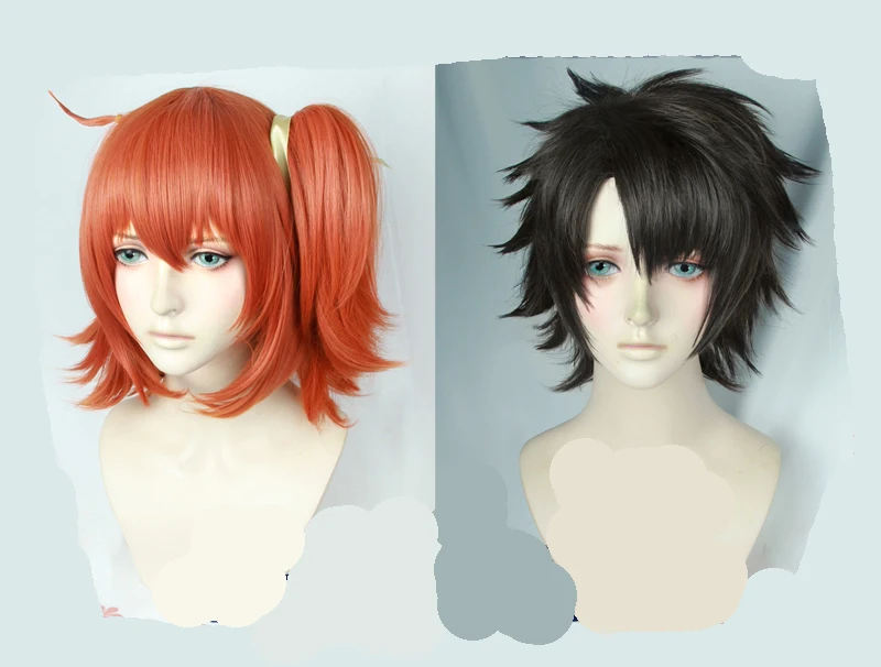 Парик для косплея аниме Fujimaru Ritsuka термостойкий аксессуар костюма из