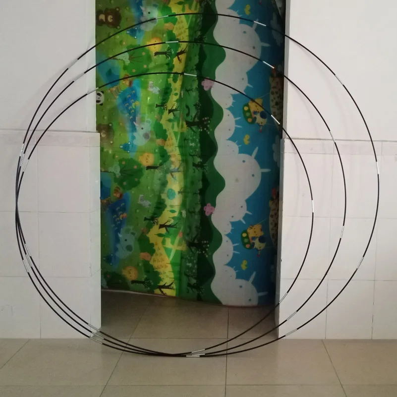 wedding flower ring frame -4