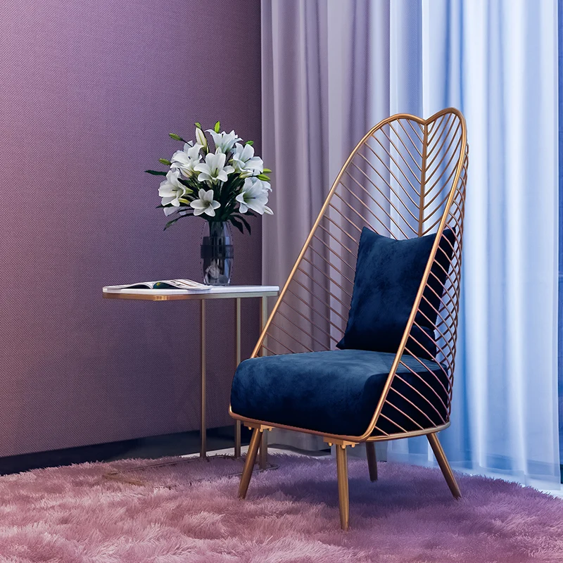 Новое металлическое стальное кресло для отдыха железная проволока стул полый для обеда и кофе металлические барные стулья мебель для гостиной 6 цветов