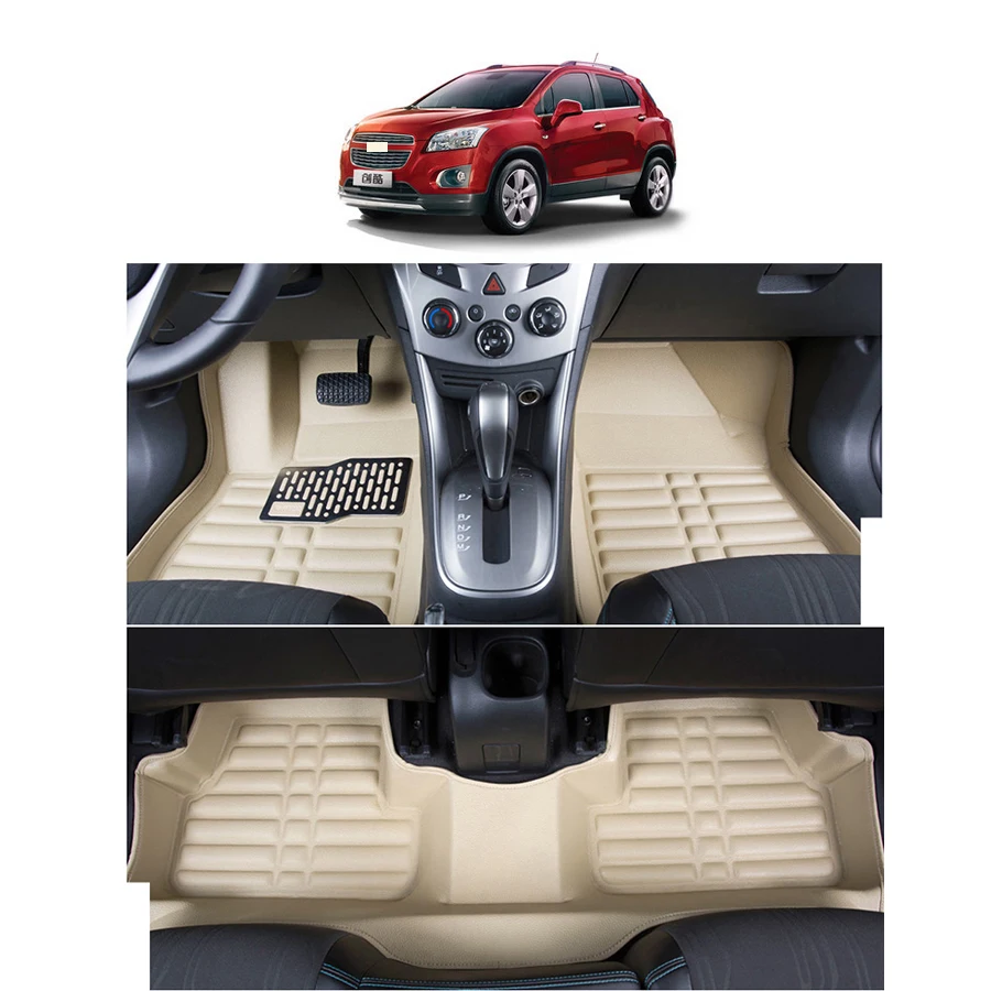 Кожаные автомобильные коврики для chevrolet trax chevrolet Tracker 2013 opel mokka