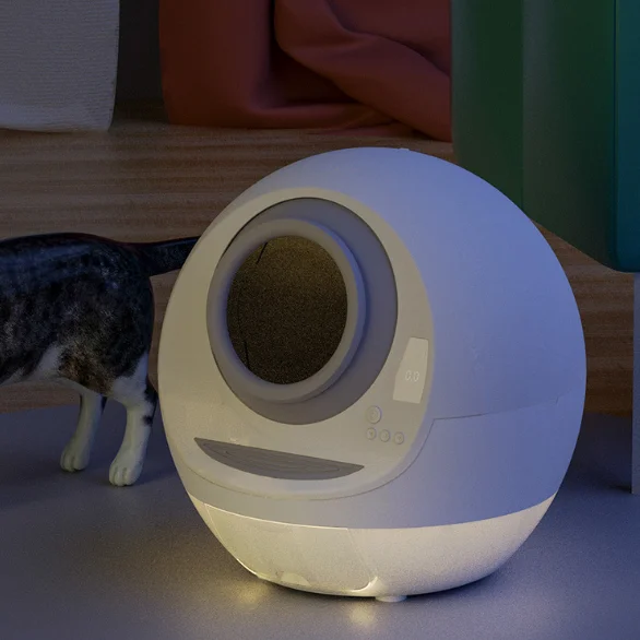 Automatic Cat Litter Basin Toilet Cleaner Electric Fully Enclosed Smart Cat Shovel Deodorant Cat Litter Box Pet Products