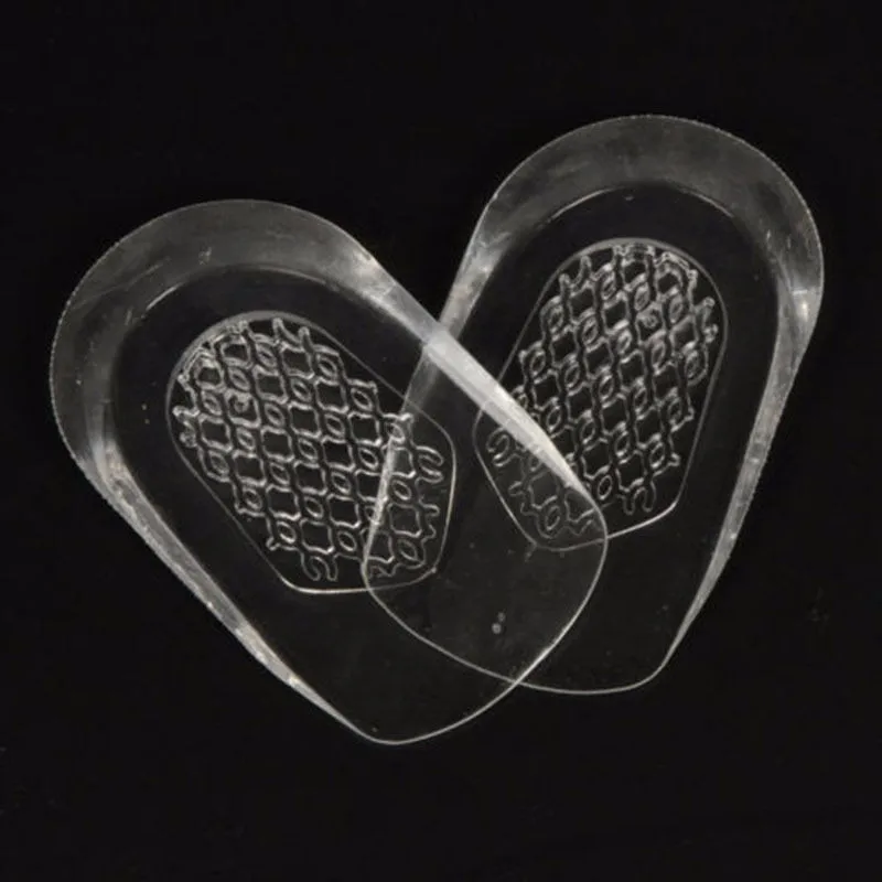 Silicon Gel Insoles Back Pad Heel Cup for Calcaneal Pain Feet Care Support shoe insoles heel cushion insole heel patch insole heel insoles heel cushion protector heel protector pads heel protector