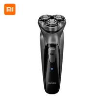 Xiaomi Enchen 3D электробритва Мужская type-C USB перезаряжаемая 3 лезвия портативный триммер для бороды машинка для стрижки бакенбард