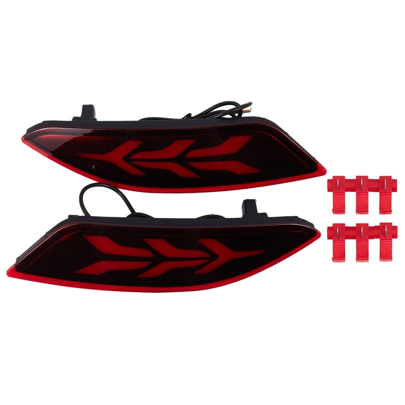Red LED Rear Bumper Tail Brake Light Lamp for Honda Vezel HR-V 2015-2016 | Автомобили и мотоциклы