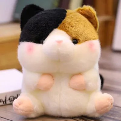 cat Игрушек! Милая плюшевая игрушка из мультфильма, мячик для животных, Хаски, Сова, корова, слон, обезьяна, мышь, морж, кошка, мягкая кукла, подарок на день рождения, Рождество - Цвет: cat