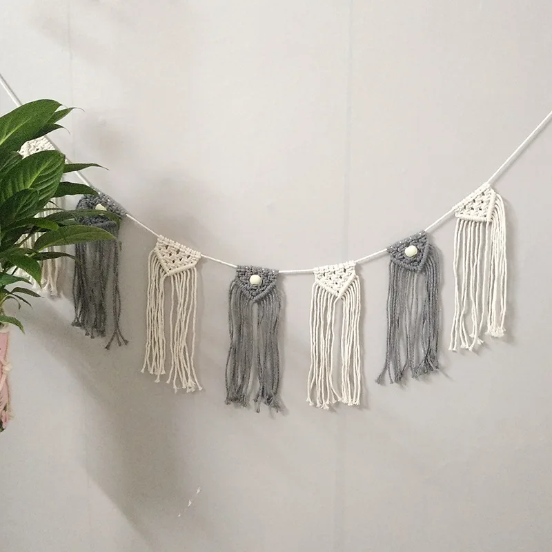 Новое поступление ручная работа макраме taperstry макраме настенный decoraion флаг макраме