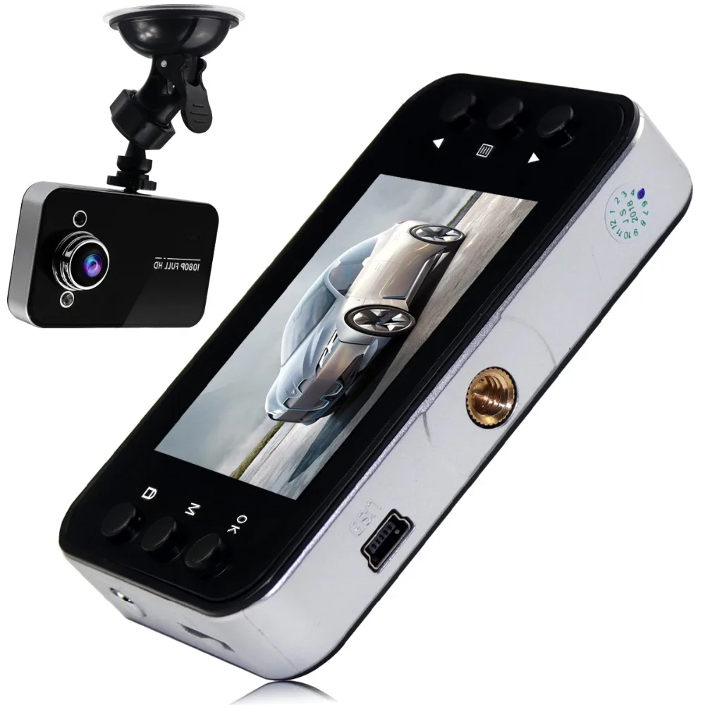 Светодиодный свет ночного видения Автомобильный видео цифровой видеорегистратор для автомобиля Dash Cam HD 720P Циклическая запись обнаружения движения g-сенсор регистрация вождения