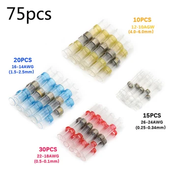 

Heat Shrink Wire Connector Terminals Polyolefin Insulated Sealing Marine