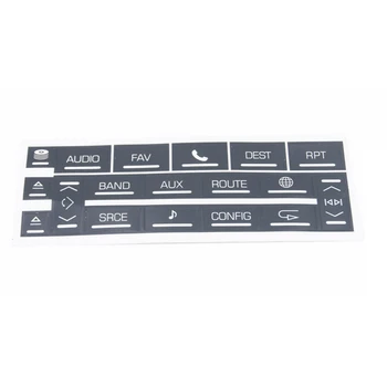 

10*17CM Non-Foldable Multimedia Navigation Button Repair Sticker Is Suitable For 07-14 Cadillac