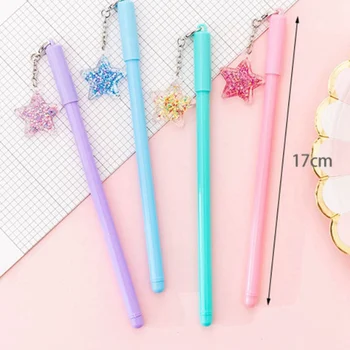 

Gel Pen 0.38mm Pens Kawaii Wind Chimes Pendant Neutral Pens For School Girls Gift Writing Office Supplies Stationery