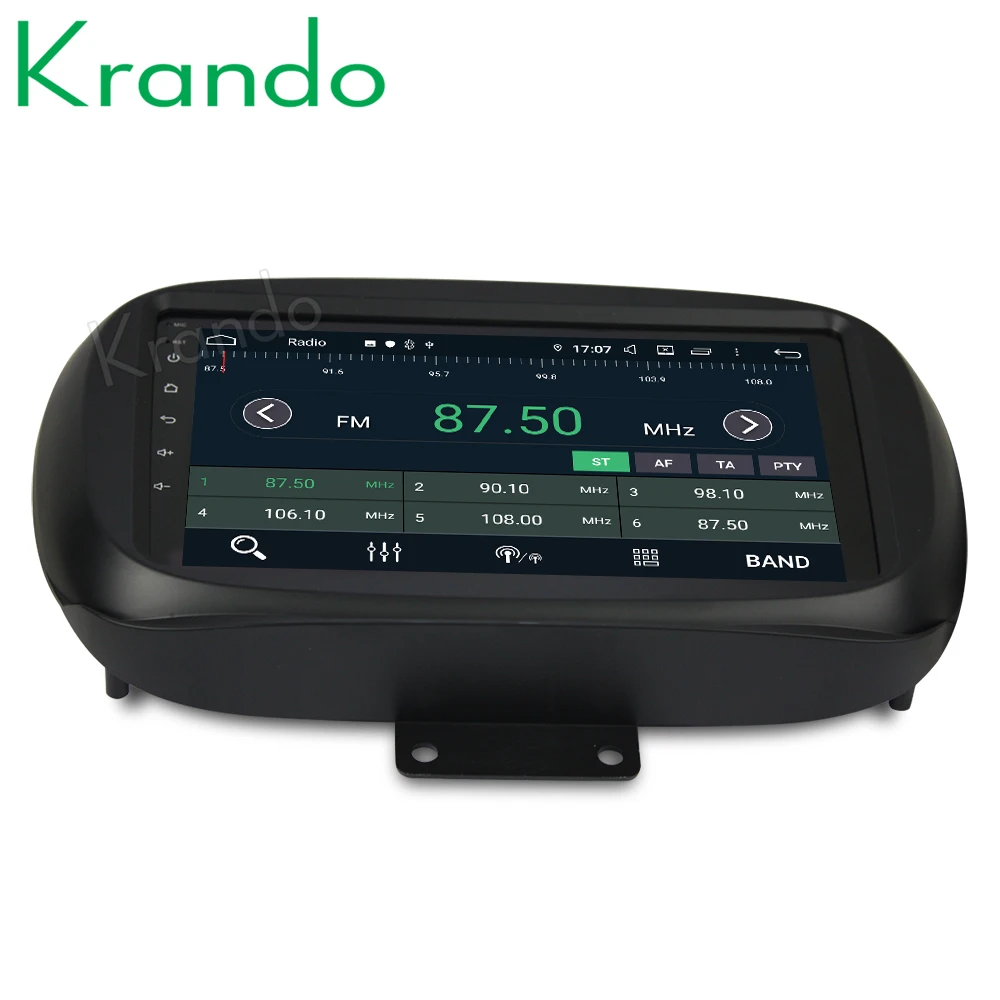  Krando 7'' Android 9.0 for fiat 500X 2015+ car radio dvd player navigation multimedia player with b