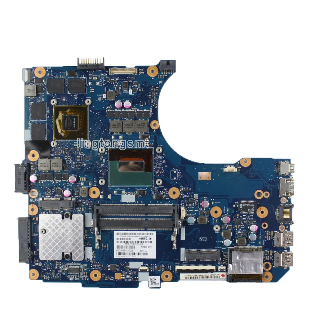 K45VM материнской GT630M 2G Ram REV1.0 для ASUS K45VM QCL40 Материнская плата ноутбука K45VM плата K45VM тест материнской платы 100% OK
