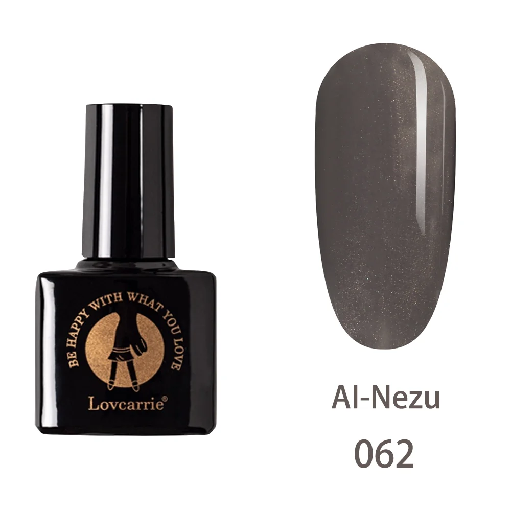 062 LOVCARRIE набор гель-лака Lucky color UV Vernis Полупостоянный праймер верхнее покрытие 6,5 мл Лак для маникюра гель лак для ногтей - Цвет: 062