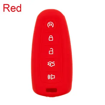 

Housing Car key case Accessories 1pc Fob 5 Buttons For Ford Edge Explorer Escape