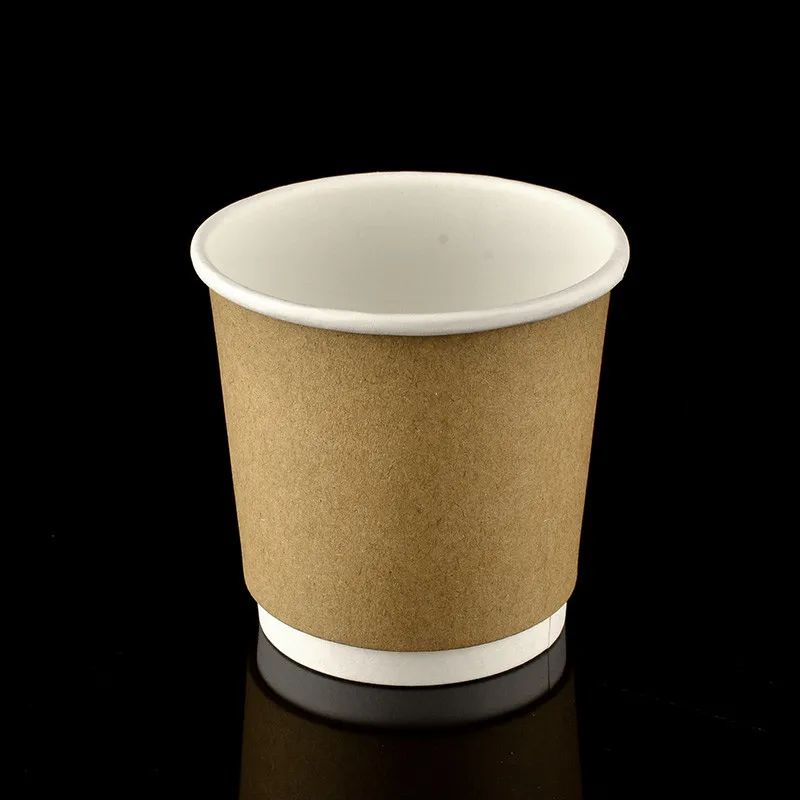 50pcs High Quality Small 4oz 100ml Disposable Coffee Cup Thick Paper Cups  Party Camping Mini Taste Water Beer Drinking Cups - Disposable Cups -  AliExpress