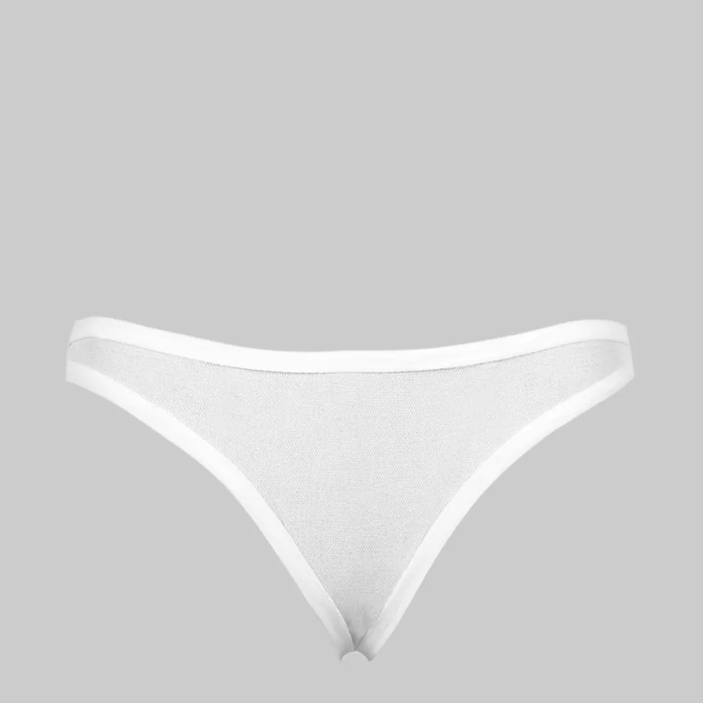 Women's mesh perspective panties thong Sexy Girl High Waist G-String Brief Pantie Thong Lingerie Knicker Underwear속옷