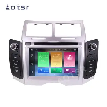 

AOTSR 2 Din Car Radio Coche Android 10 For Toyota Yaris 2005 - 2011 Central Multimedia Player GPS Navigation 2Din DSP Autoradio