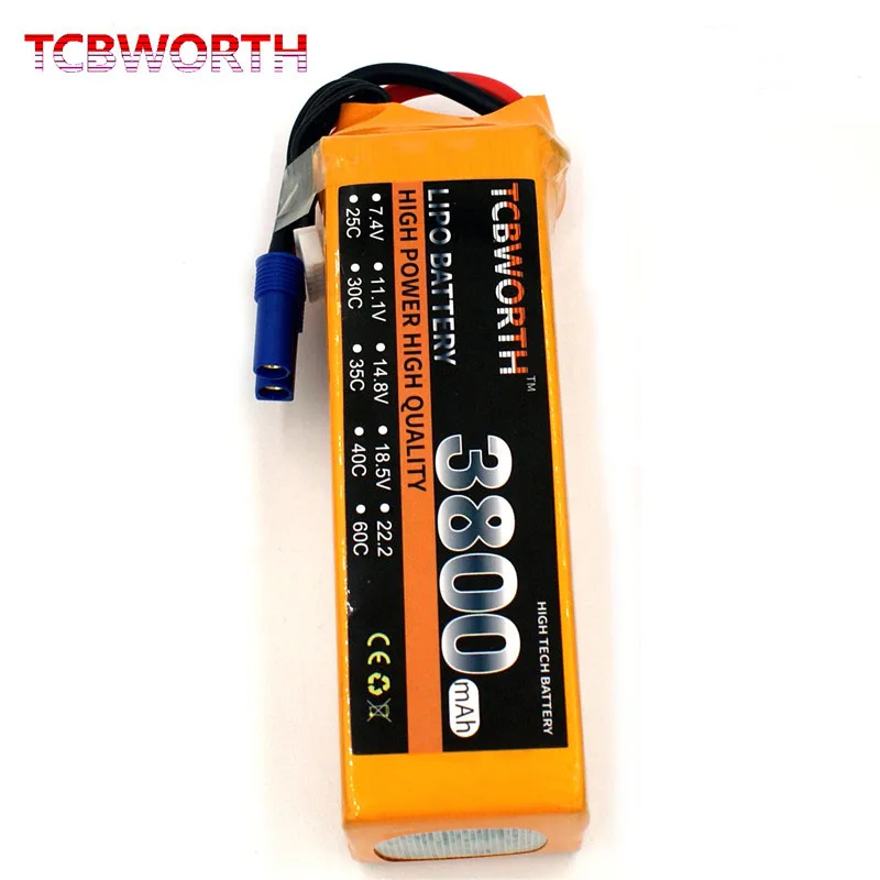 6S 22,2 V 3800mAh 30C 40C 60C RC Дрон LiPo батарея для РУ самолет квадротор вертолет Автомобиль Лодка Грузовик-цистерна 6S игрушки LiPo AKKU