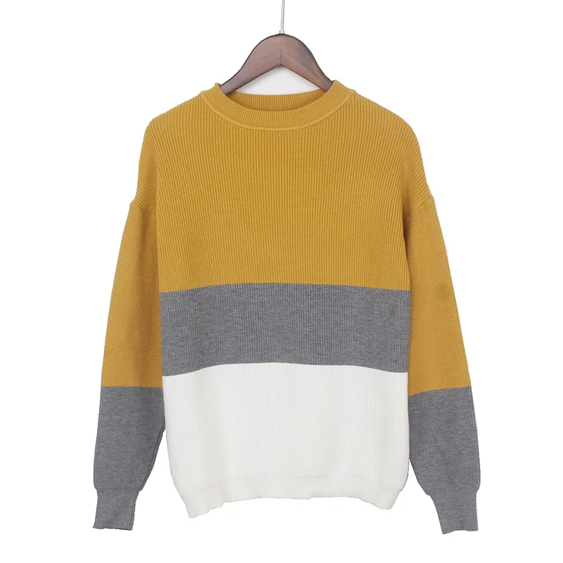 

GIGOGOU Multicolor Thick Women Sweater Autumn Winter Warm Pullover Sweater Outwear Casual Warm Female Jumper Top
