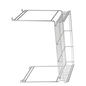 

1PC Dish Drainer Stainless Steel Spice Shelf Storage Organizer Utensils Holder for Home