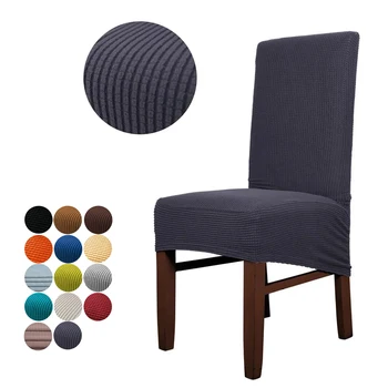 

Oversized Spandex Stretch Chair Cover 1PC Elastic Chairs Covers For Dining Room Kitchen Restaurant Hotel Banquet Stool Cover