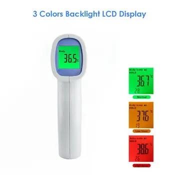 

New Muti-fuction Thermometer Infrared Digital LCD Body Measurement Forehead Ear Non-Contact Adult Body Fever IR Children Adult