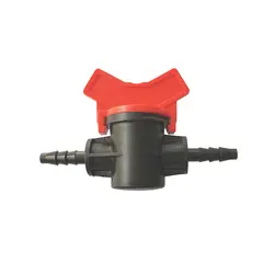2 шт шланговый клапан 1/4 ''садовый водяной шланг с колючими соединителями для клапанов система орошения коннектор для водяного выключателя