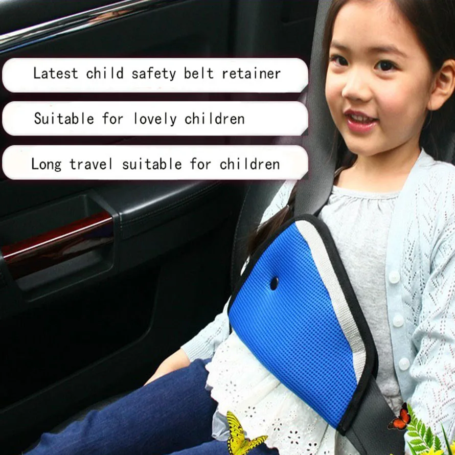Car Safe Kids Seat Belt Adjuster Car Safety Belt Adjust Baby Child Protection Baby Safety Protector Accessories seat belt adjuster