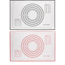 Ex-Big складной антипригарный силиконовый коврик для выпечки, разминающий тесто, коврик для выпечки, внутренний вкладыш, кухонные инструменты для приготовления пищи, 60 см* 80 см