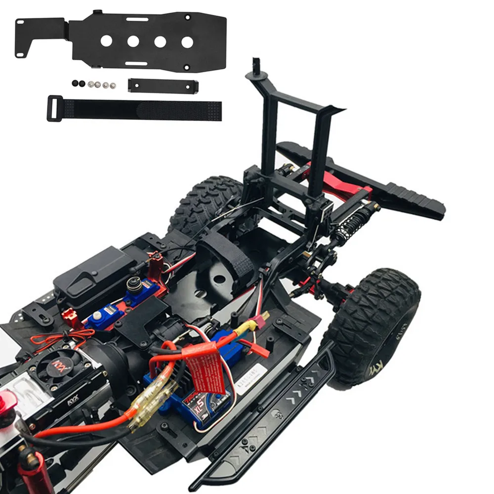 Поддон для батарей из алюминиевого сплава с низкой LCG для батарей Traxxas trx-4 TRX4 DIY E-REVO RC автозапчасти аксессуары