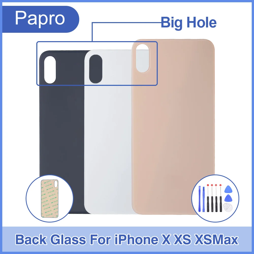 Задняя стеклянная панель для iPhone X XS XR XSMAX 100% | Мобильные телефоны и аксессуары