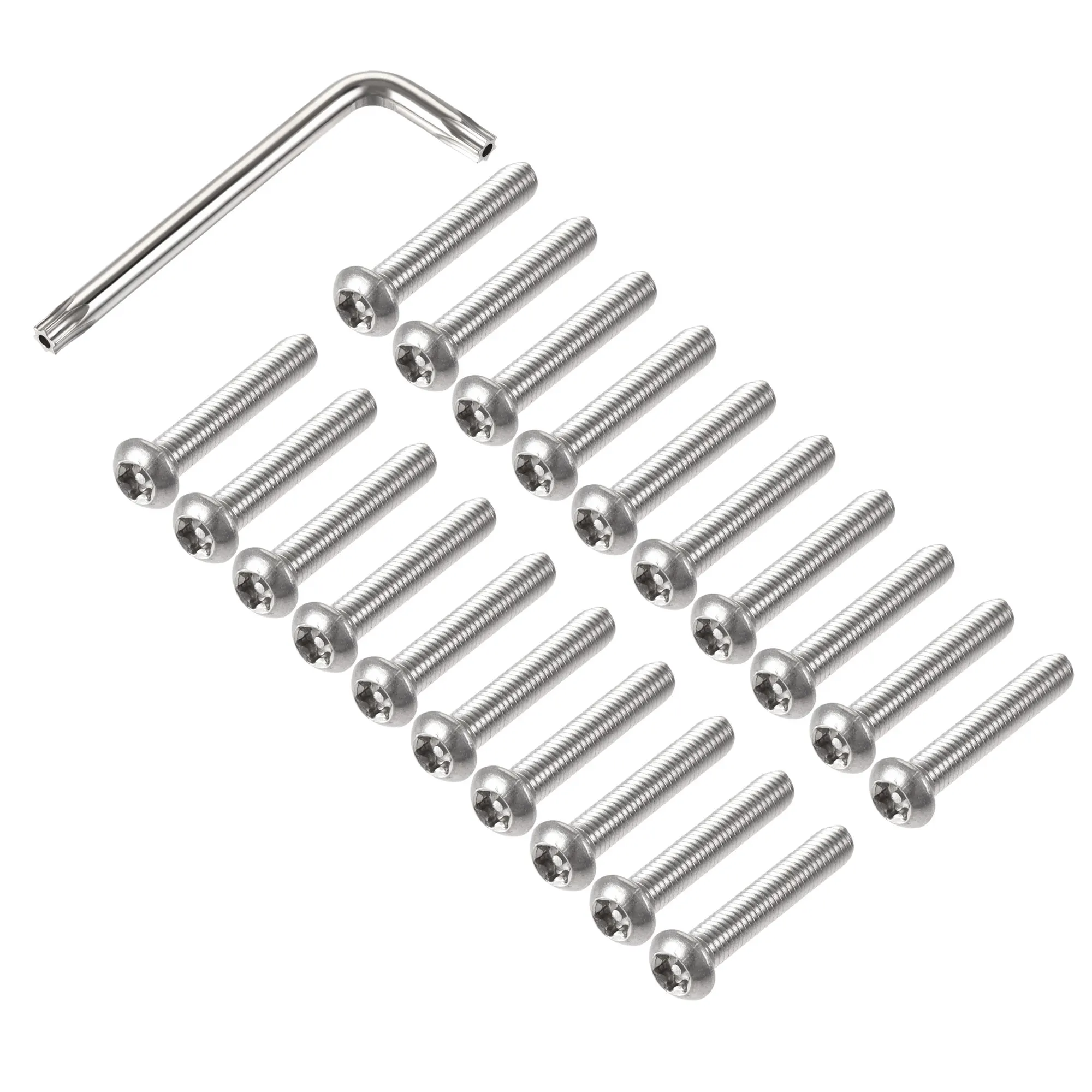 20 Pcs M6x10mm Hex Socket Cap Head Screws - 304 Stainless Steel Machine Bolts - View #9