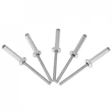 200 шт./лот M3.2x17mm заклёпка пистолет ядро потянув клепки сломать оправку гвоздь с мушроновой головкой и полированной хромированной поверхностью