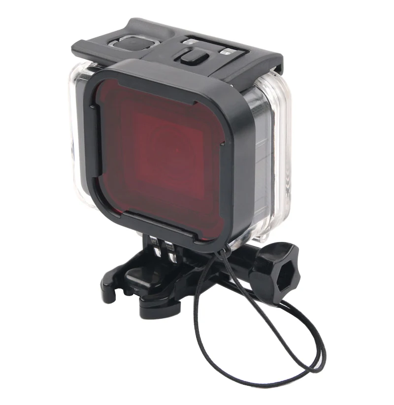 40 м водонепроницаемый чехол с фильтром для дайвинга для GoPro Hero 7 6 5 черная экшн-камера защита под водой аксессуары